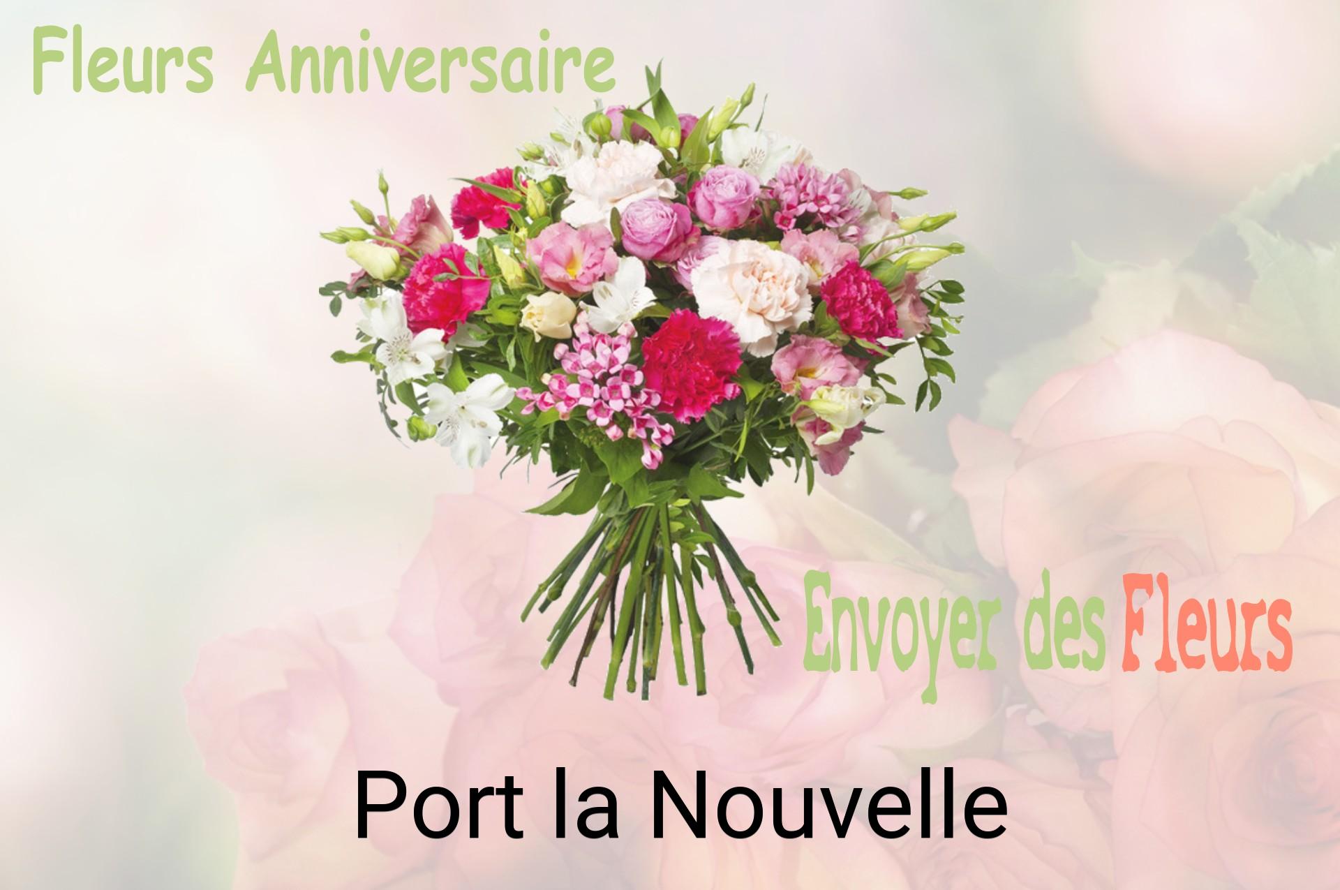 Bouquet de fleurs d’anniversaire livré à Port-la-Nouvelle